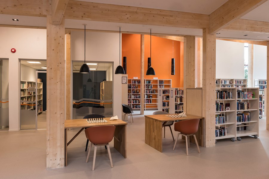 Viljandi Library Seljord Public Library, Norway