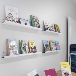 Sharp Display Shelf
