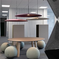 Lily acoustic lamp