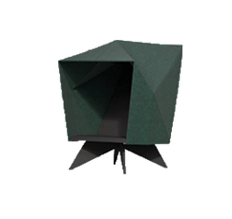 HabiCave - high with static star foot