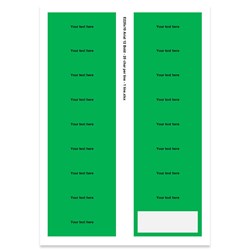 E225110 - 1 line, Arial 12 max 20 characters