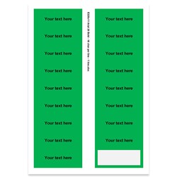 E225111 - 1 line, Arial 20 max 16 characters