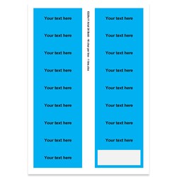 E225211 - 1 line, Arial 20 max 16 characters
