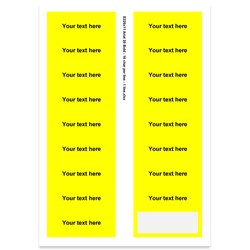 E225311 - 1 line, Arial 20 max 16 characters