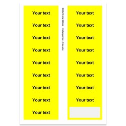 E225313 - 1 line, Arial 28 max 11 characters