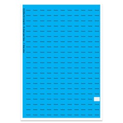 E226210 - 1 line, Arial 8 max 8 characters