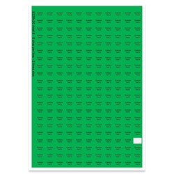 E226120 - 2 lines, Arial 8 max 2 x 8 characters