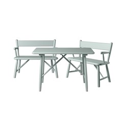 E1547 - Set with table and 2 benches