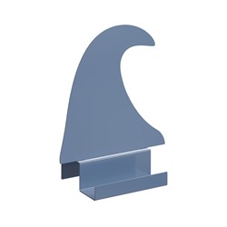 E2633 - Display shelf L150 mm, light blue