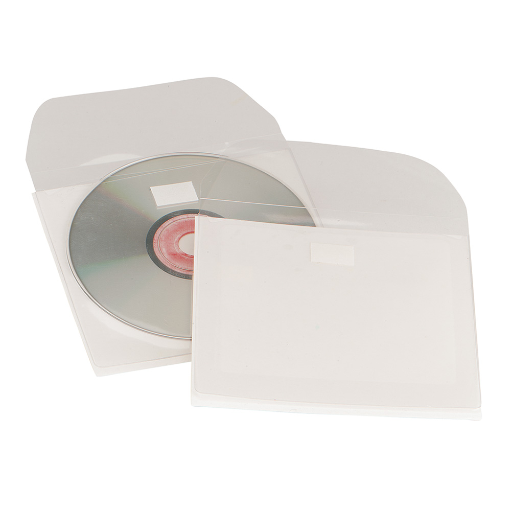 E2919 - Self-adhesive CD pocket with flap