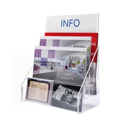 E3417 - Tiered Brochure Stand