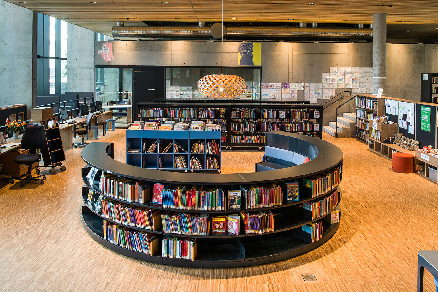 Building deals library shelves